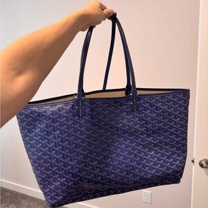 Stylish Blue Tote Bag